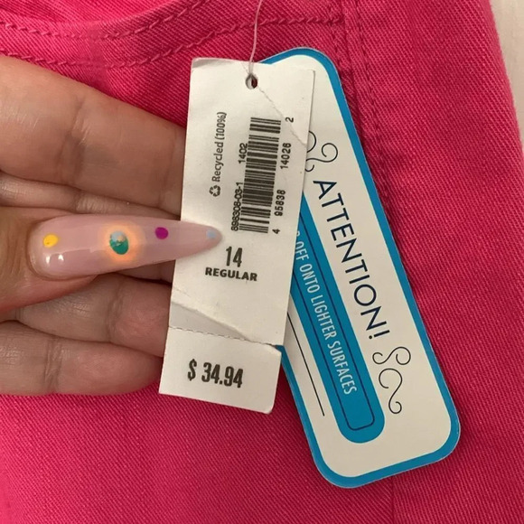 Old Navy Pink Rockstar Super Skinny Low Rise Jeans - Picture 4 of 6